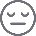 Smiley Neutral SVG Icon